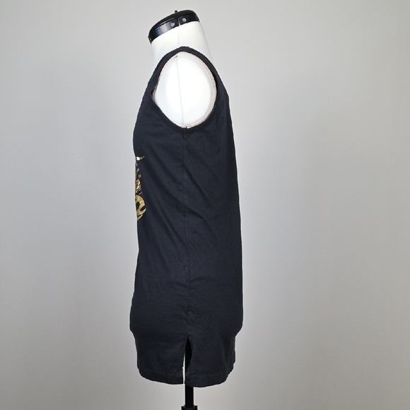 Harley-Davidson Black Tank with Gold Graphic - Picture 4 of 6